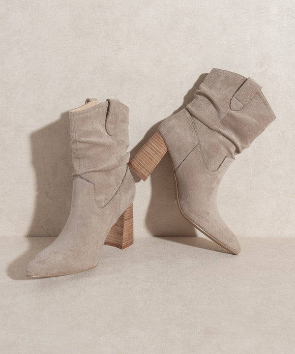 Oasis Society Mavis Western Mid-Calf Bootie| Bella Lucca Boutique