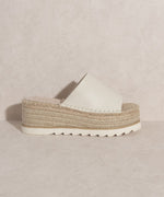 Oasis Society Ivy Espadrille Platform Slide | Bella Lucca Boutique