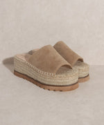 Oasis Society Ivy Espadrille Platform Slide | Bella Lucca Boutique