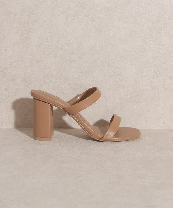 Oasis Society Khloe Modern Strappy Heel| Bella Lucca Boutique