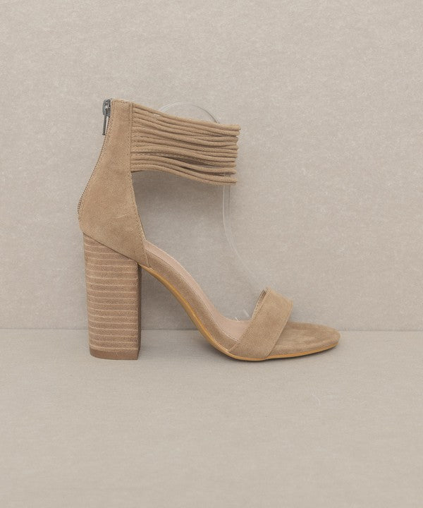 Oasis Society Blake Strappy Ankle Wrapped Heel| Bella Lucca Boutique