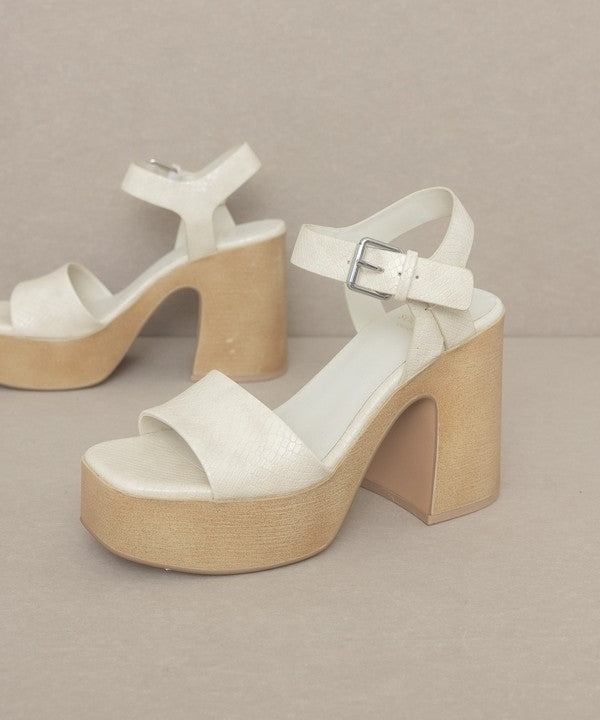 Oasis Society Sadie | Chunky Platform Heel