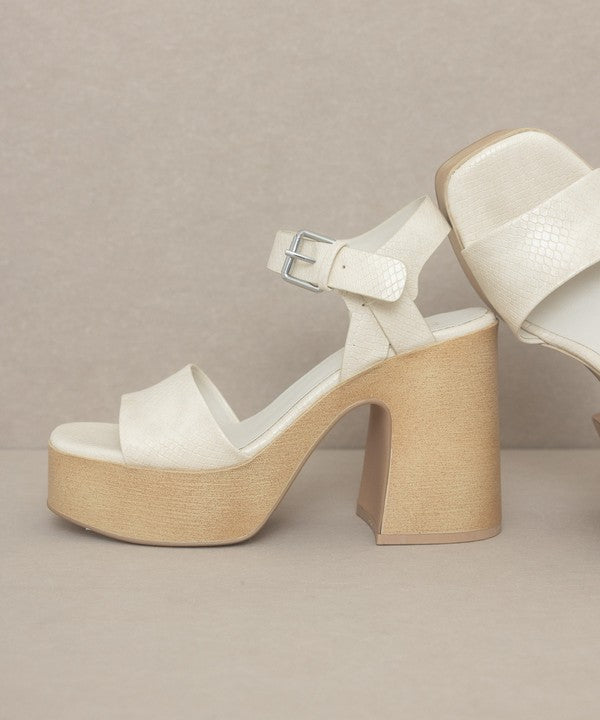 Oasis Society Sadie | Chunky Platform Heel