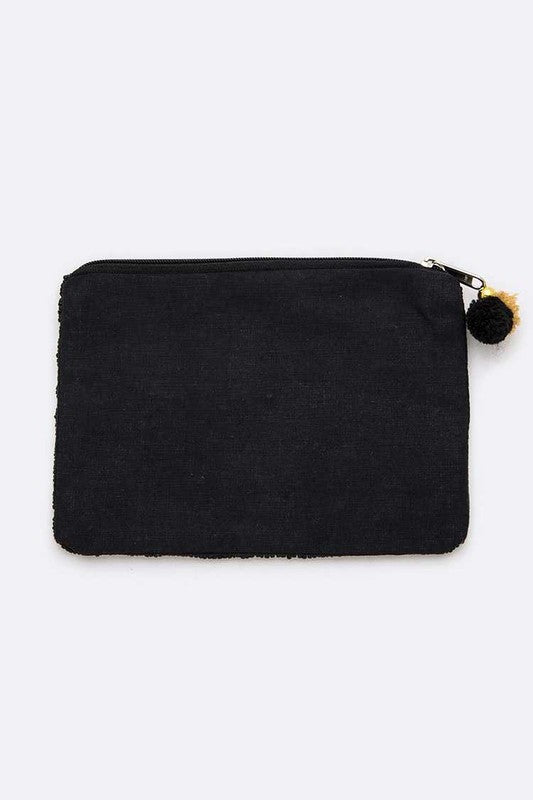 Beaded Coin Pouch Louisiana State Map | Bella Lucca Boutique