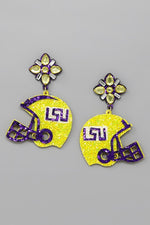LSU Game Day Earrings | Bella Lucca Boutique