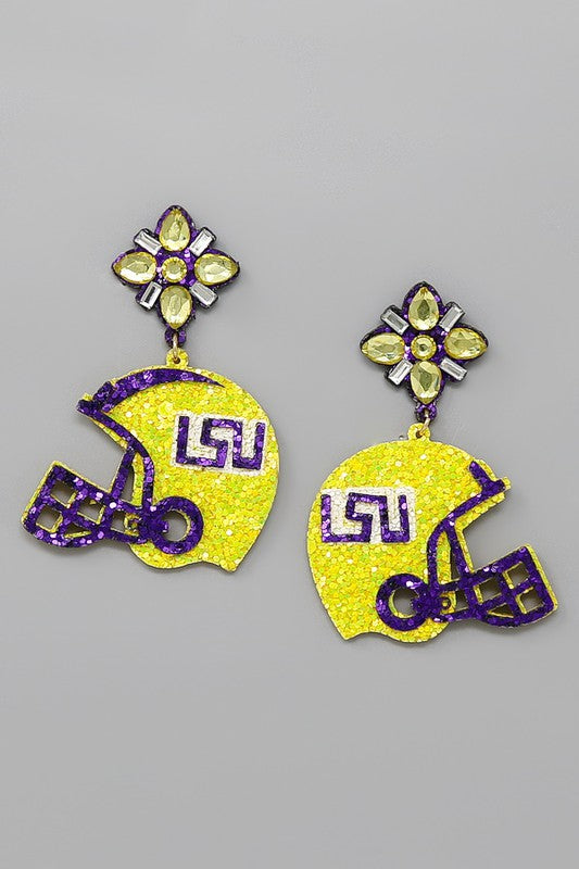 LSU Game Day Earrings | Bella Lucca Boutique