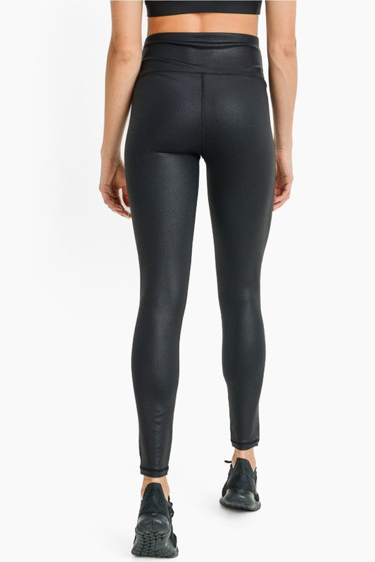 Foil High Waist Leggings | Mono B