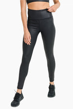 Foil High Waist Leggings | Mono B