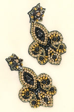 Saints Game Day Earrings | Bella Lucca Boutique