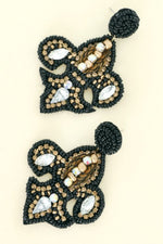 Saints Game Day Earrings | Bella Lucca Boutique