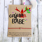 Cajun Babe Louisiana Themed Wish Bracelet | Bella Lucca Boutique