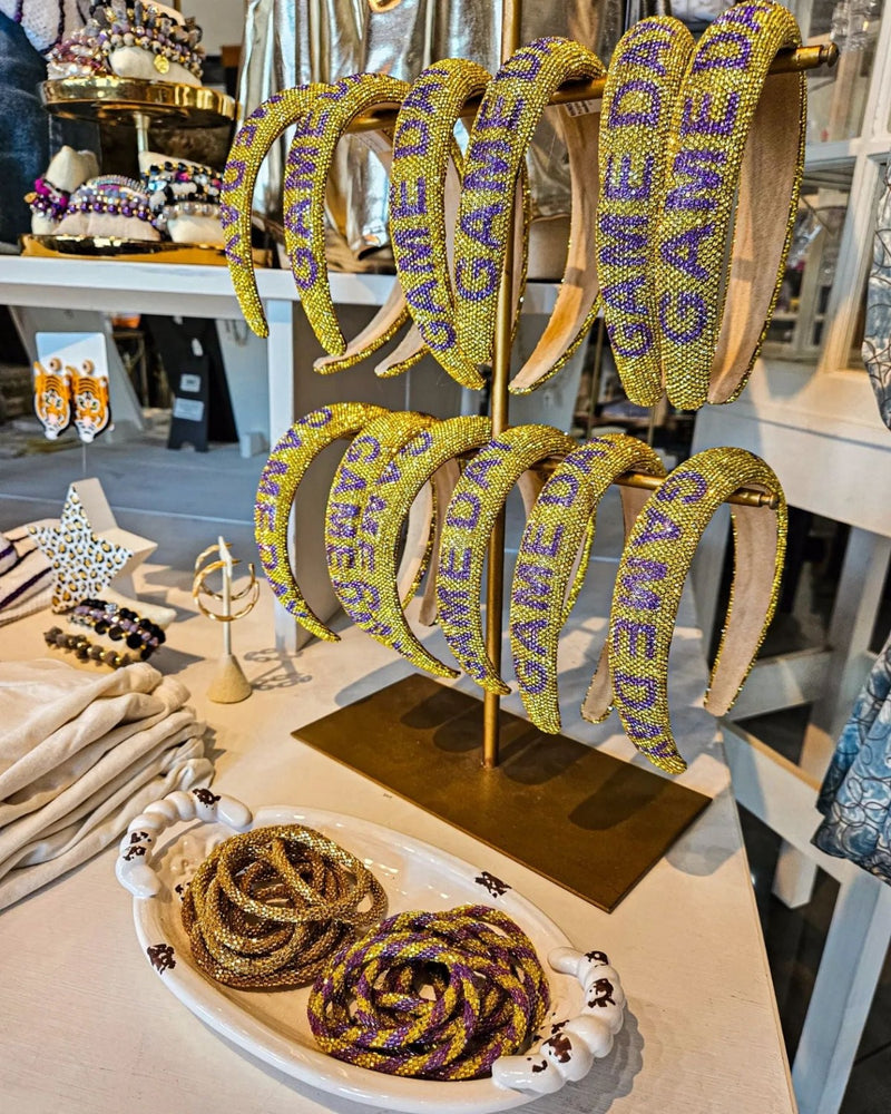 LSU Game Day Headband | Bella Lucca Boutique