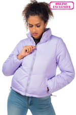 LONG SLEEVES PUFFER JACKET