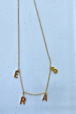 Gold Taylor Swift Necklace Eras Letter Necklace | Bella Lucca Boutique