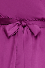 Magenta Pink Balloon Hem Dress | Bella Lucca Boutique
