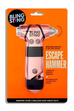 Bling Sting Car Escape Hammer & Glass Window Breaker | Bella Lucca Boutique