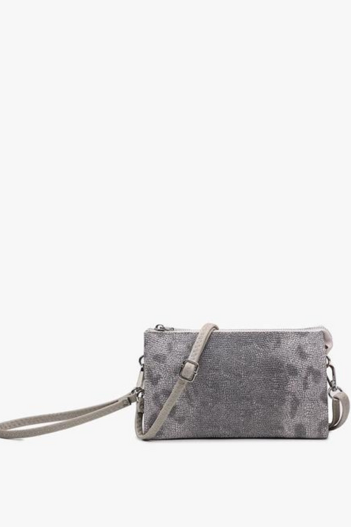 Jen & Co Grey Leopard Print Handbag | Bella Lucca Boutique
