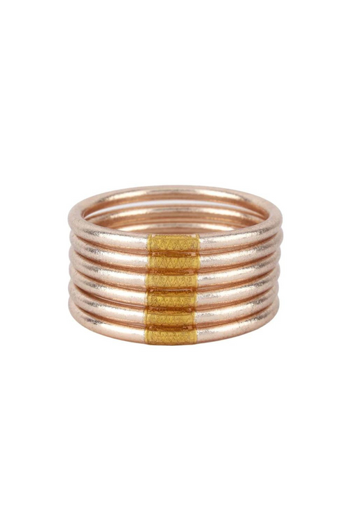Champagne All Weather Bangles® by Budha Girl | Bella Lucca Boutique