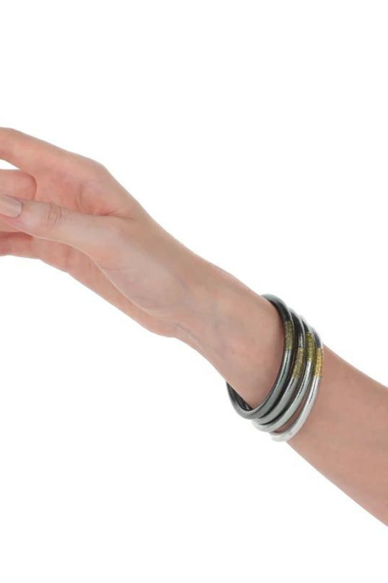 Moon All Weather Bangles® Budha Girl Serenity Prayer | Bella Lucca Boutique