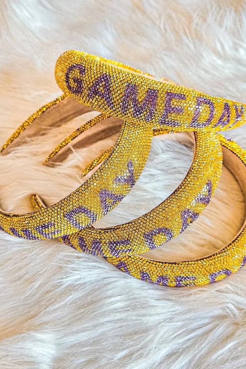LSU Game Day Headband | Bella Lucca Boutique