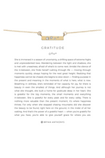 Bryan Anthonys Gold Gratitude Necklace | Bella Lucca Boutique
