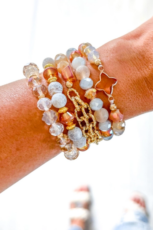 Neutral Bracelet Stack | Bella Lucca Boutique