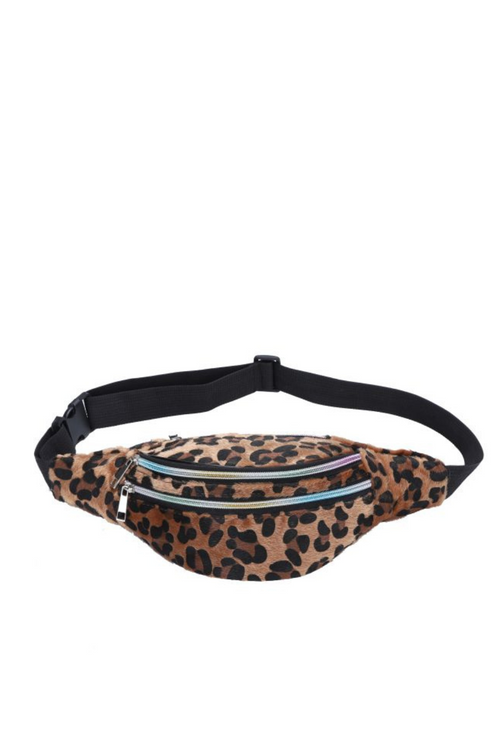 Oval Cheetah Belt Bag | Bella Lucca Boutique