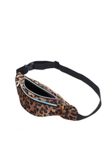 Oval Leopard Sling Bag | Bella Lucca Boutique