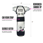 Bling Sting Car Escape Hammer & Glass Window Breaker | Bella Lucca Boutique