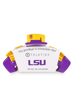 LSU Teleties Hair Clip Large LSU Hair Claw | Bella Lucca Boutique