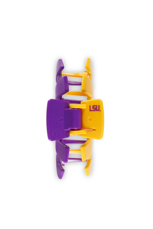 LSU Teleties Hair Clip Large LSU Hair Claw | Bella Lucca Boutique