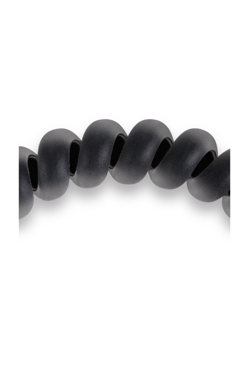 Matte Black Teleties Hair Tie | Bella Lucca Boutique