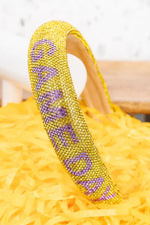 LSU Game Day HeadbandLSU Game Day Headband | Bella Lucca Boutique