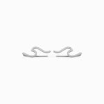 Sterling Silver Pura Vida Wave Ear Climber | Bella Lucca Boutique