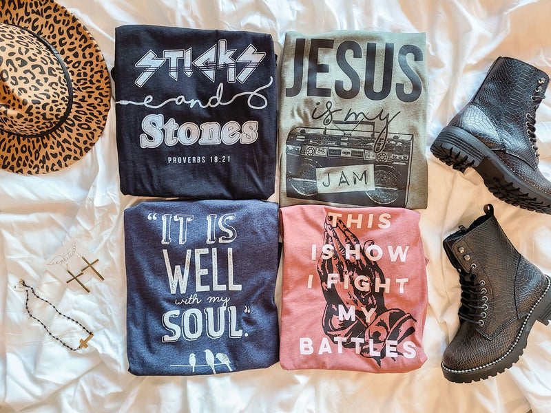 Christian Graphic Tee's