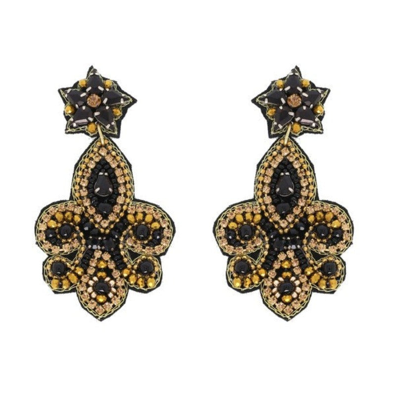 Saints Game Day Earrings | Bella Lucca Boutique