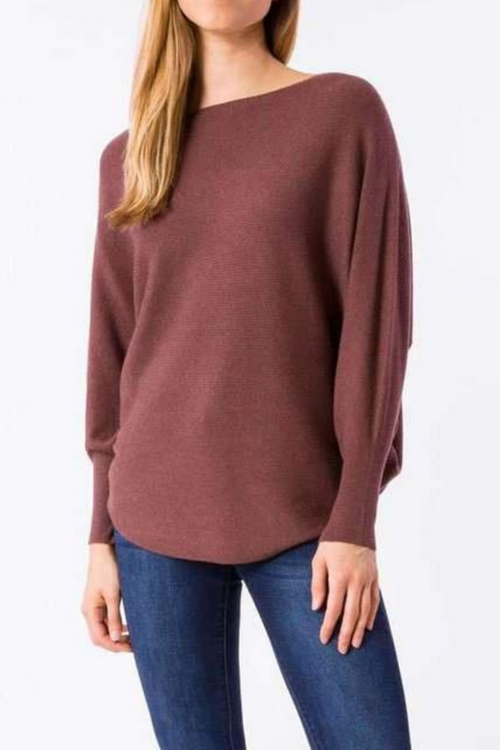 Kerisma RYU Sweater Chocolate | Bella Lucca Boutique