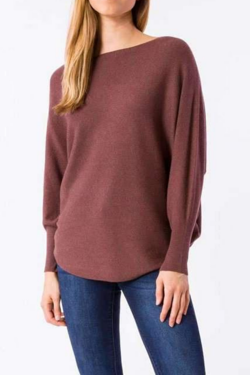 Kerisma RYU Sweater Chocolate | Bella Lucca Boutique
