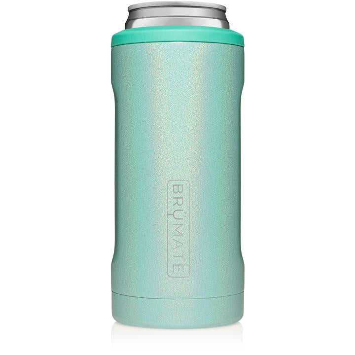 Brumate Hopsulator Slim Glitter Aqua | Bella Lucca Boutique