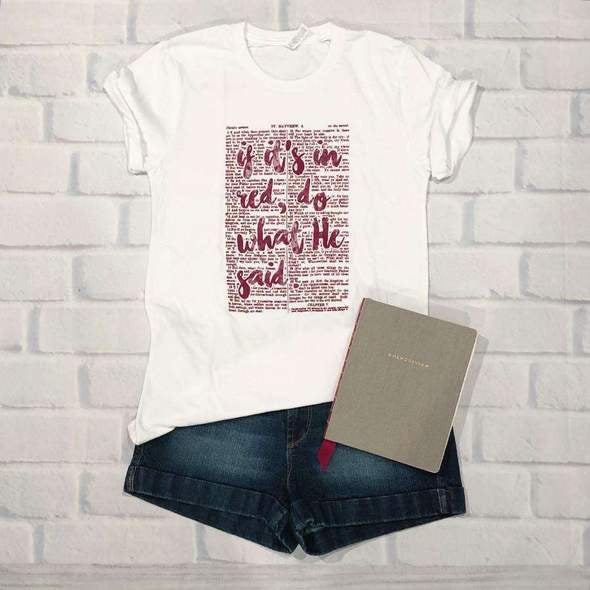If It's In Red Graphic Tee