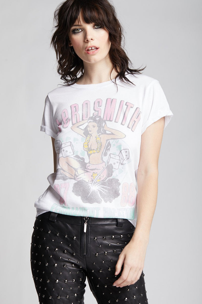 Aerosmith Permanent Vacation Tour Tee | Bella Lucca Boutique