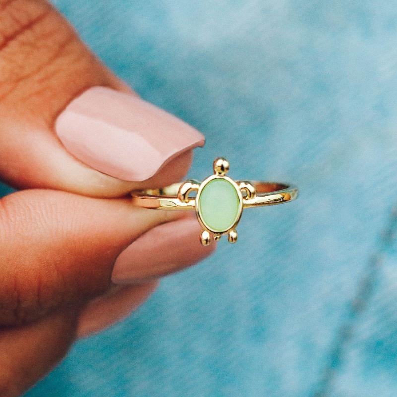 Pura Vida Sea Turtle Ring | Bella Lucca Boutique