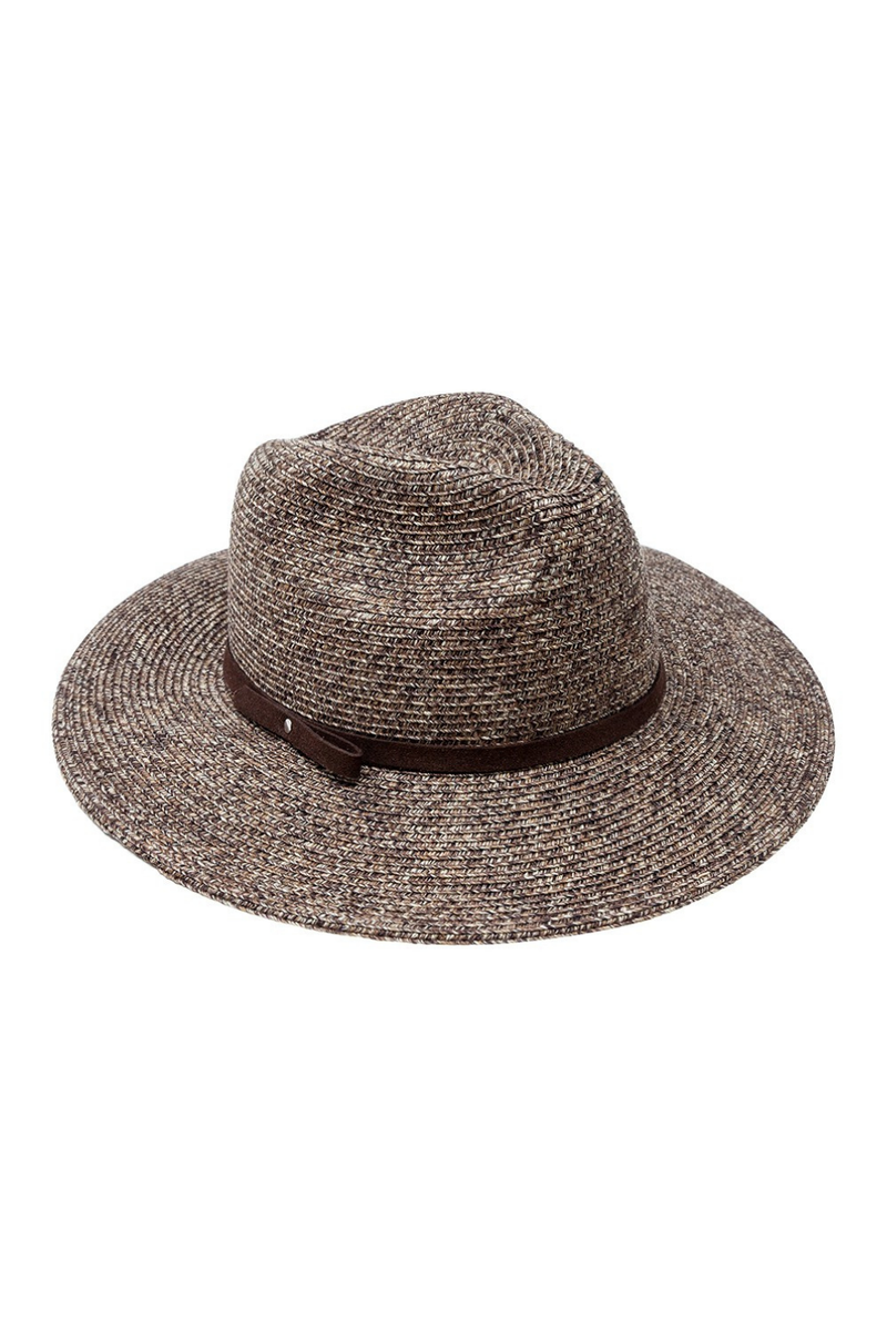PANAMA HAT | BROWN SUEDE BAND