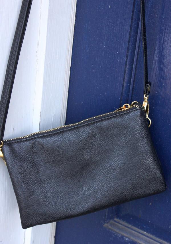 Caroline Hill Liz Bag Black | Bella Lucca Boutique