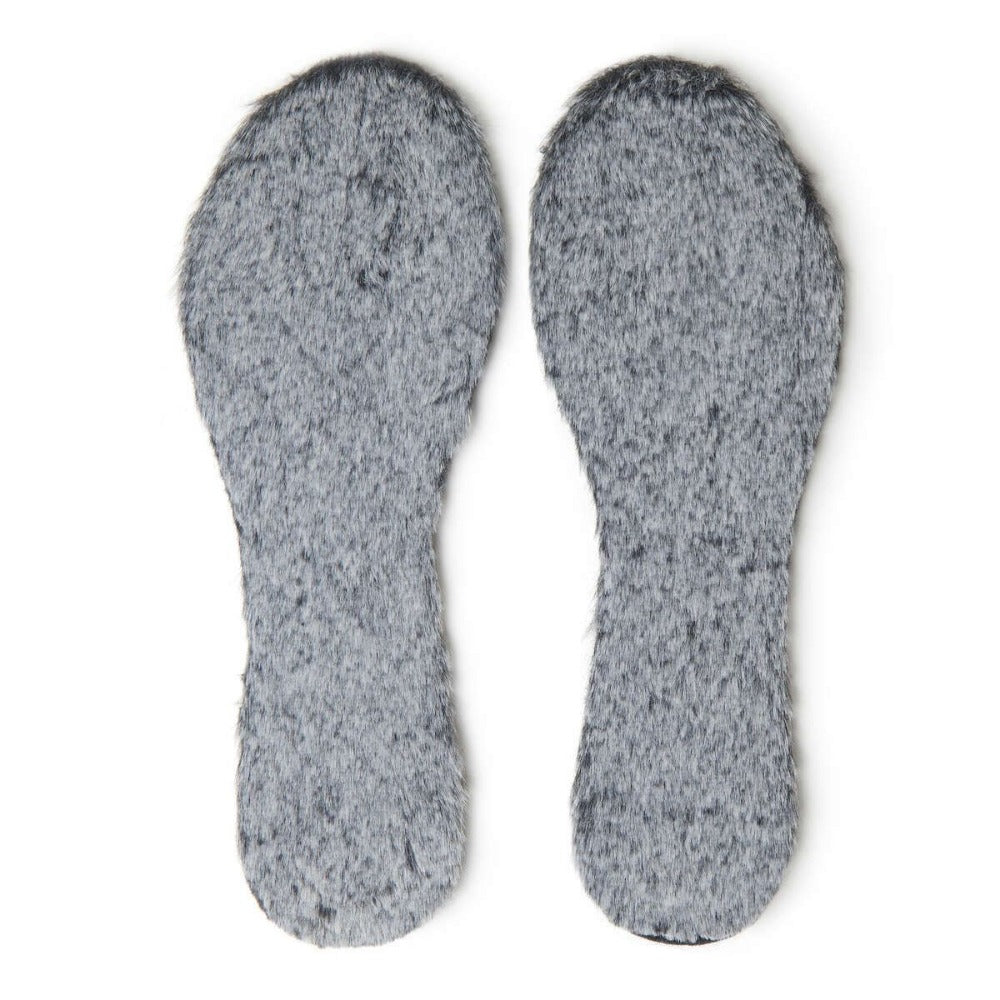 Foot Petals™ Furry Insoles | Black