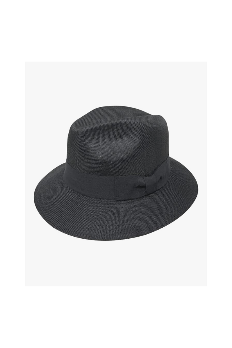 DRESSY PANAMA HAT | BLACK BAND