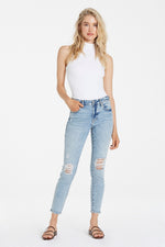 Dear John Gisele Skinny Highrise Jeans Atlantic Coast | Bella Lucca Boutique