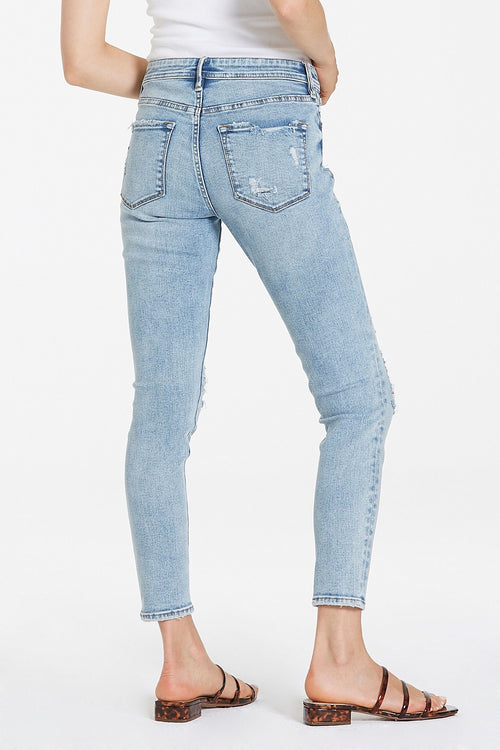 Dear John Gisele Skinny Highrise Jeans Atlantic Coast | Bella Lucca Boutique