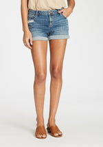 Ava High Rise Denim Shorts | Bella Lucca Boutique