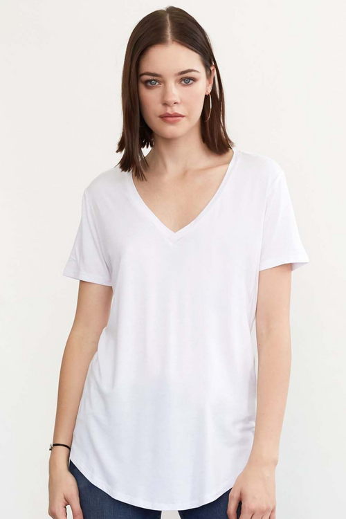 Another Love Megan V-Neck Tee | Bella Lucca Boutique
